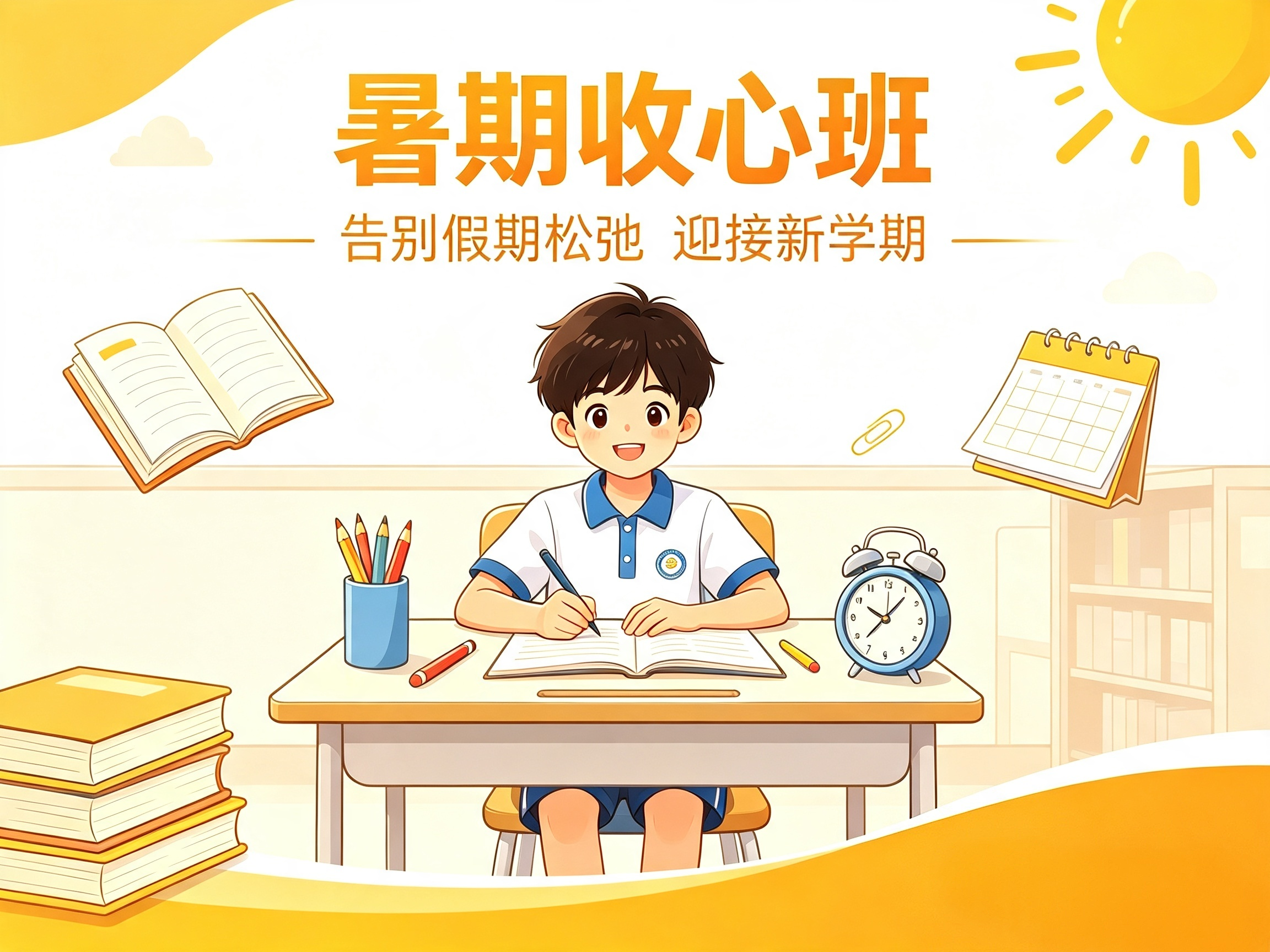 暑期收心正当时！大成胜优收心班，助力孩子平稳衔接新学期