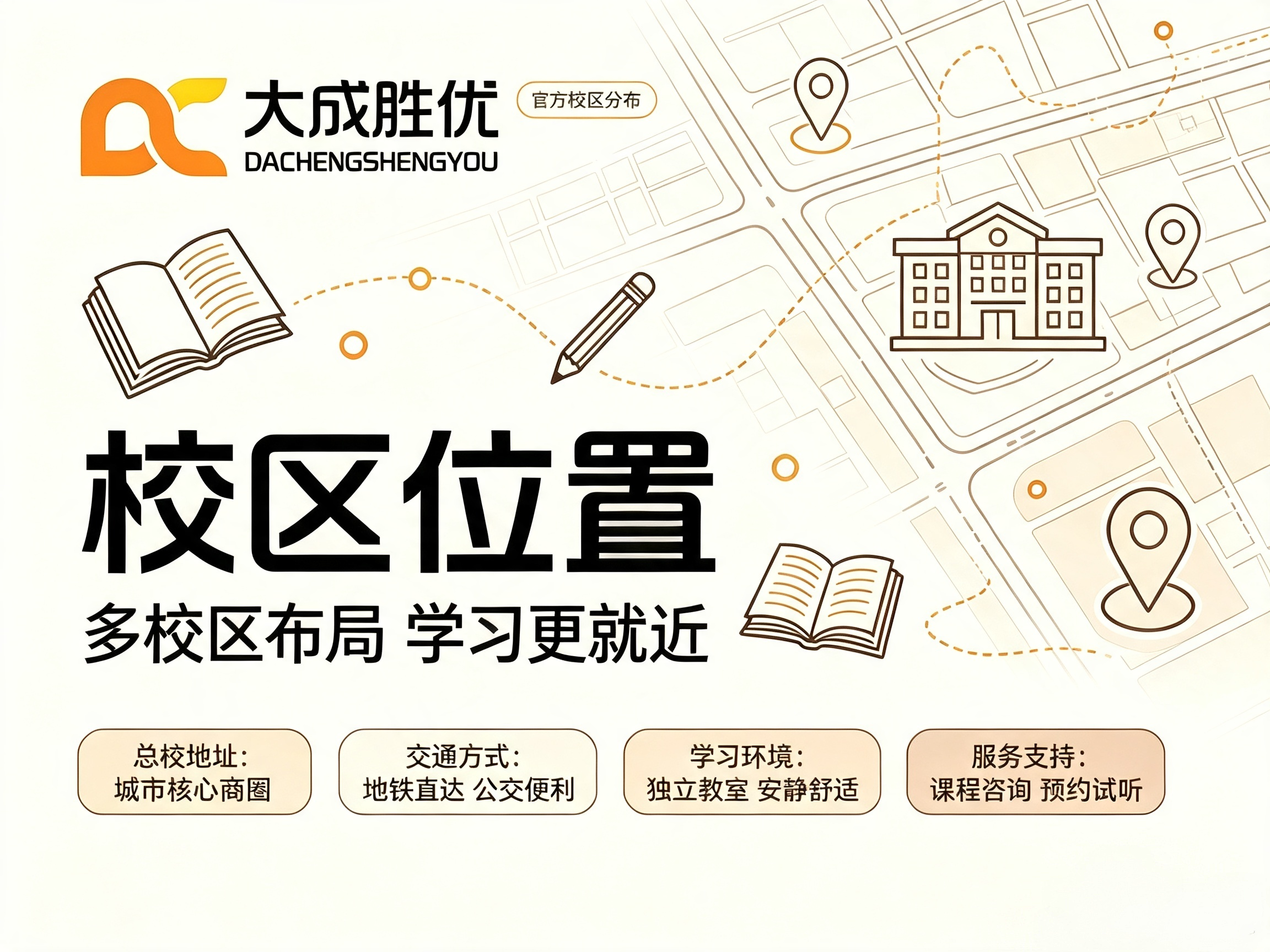 重庆大成教育/大成胜优学校地址全汇总
